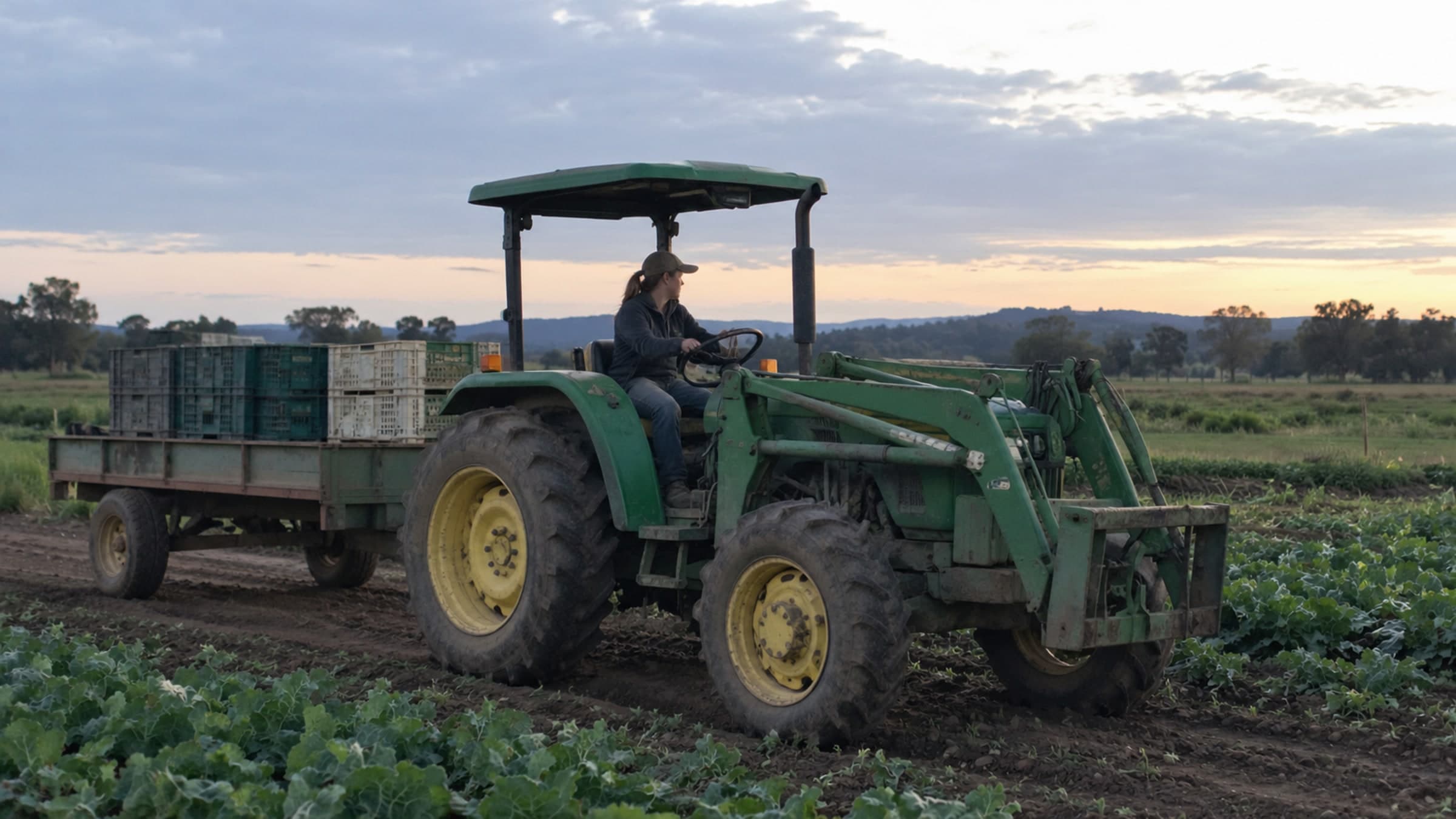 Farm work in Australia